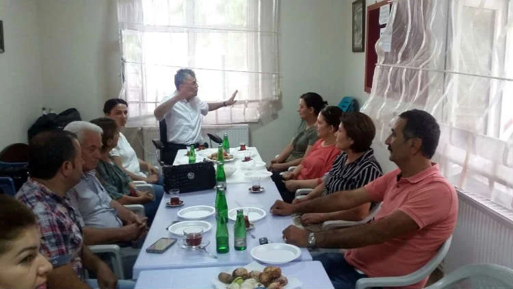 Selahattin Sarıoğlu ve Yönetim Kurulu Ataköy Mahallesini Ziyaret Etti