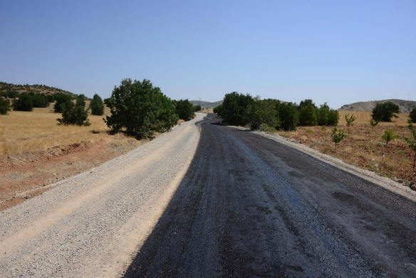 Hekimhan’da 34 KM Asfalt Çalışması Tamamlandı