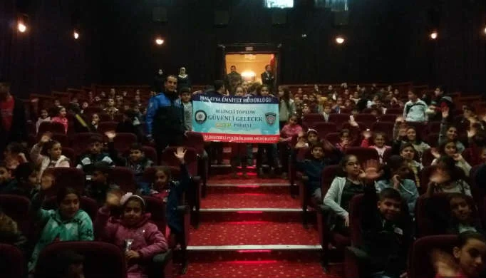Malatya’da Bilinçli Toplum Güvenli Gelecek Projesi Kapsamında Çocuklar