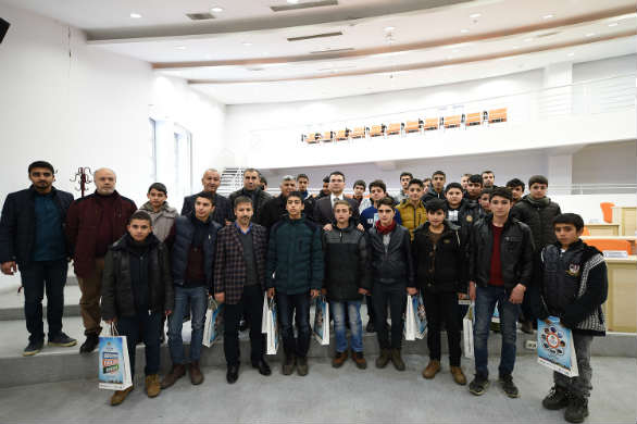 Gönül Köprüsü projesi kapsamında Muş’tan Malatya’ya gelen 40 öğrenci
