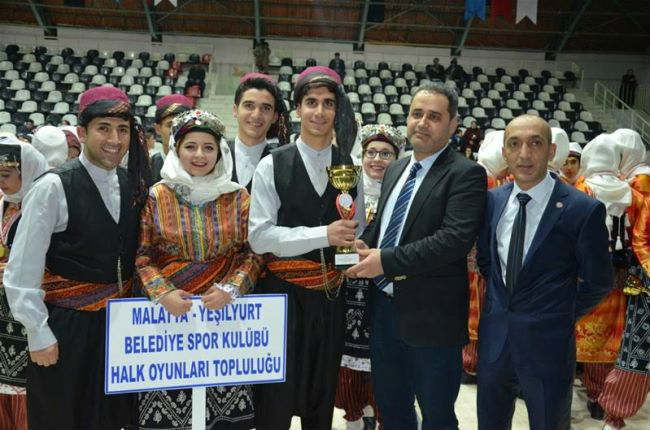 Malatya’da Halk Oyunları İl Birinciliği Yarışması Yapıldı…