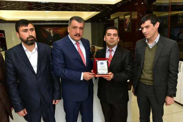 Malatya Gençlik Görme Engelliler Spor Kulübü Yönetimi, Başkan Gürkan’ı Ziyaret Etti