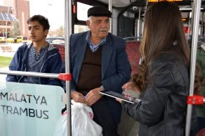 Malatya’da halkın yüzde 73’ü toplu taşıma hizmetinden memnun
