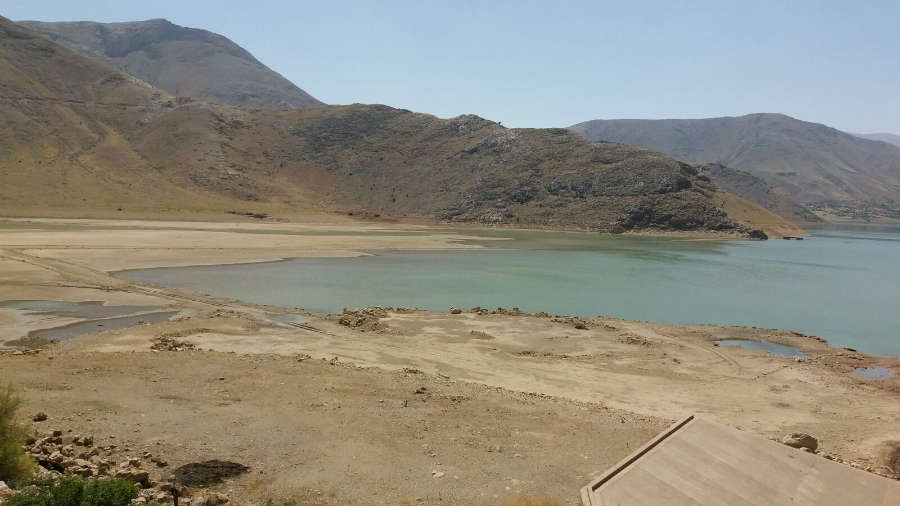 Malatya Çat Barajı Kuruyor.. @VeyselEroglu @dsi_9_blgmd @dsi_gn_md