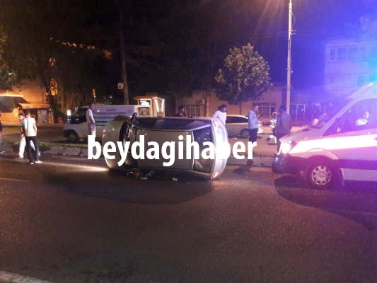 Çevre Yolu Maşti Karşısında Trafik Kazası 1 Yaralı