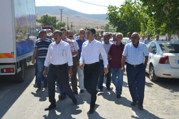 Chp İl Başkanı Kiraz : Çiftçilerin Sorununu Dinledi