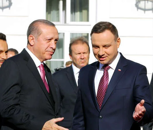 Cumhurbaşkanı Erdoğan, Polonya Cumhurbaşkanlığı Sarayında