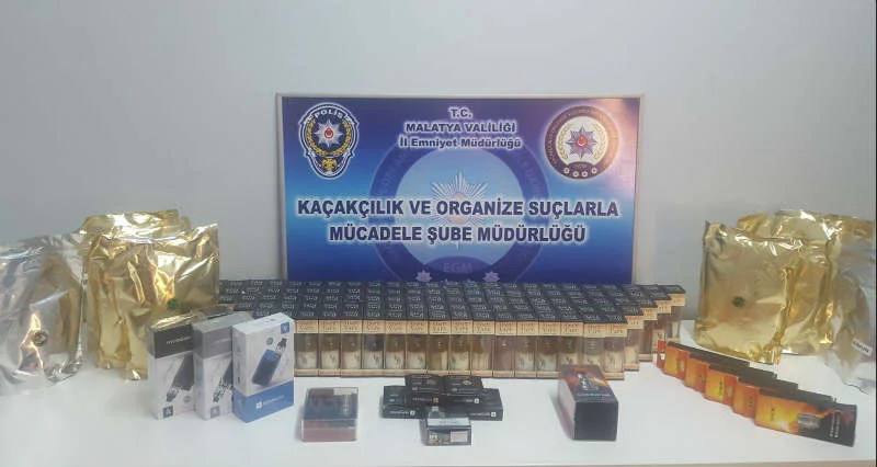Malatya’da Gümrük Kaçağı  Elektronik Sigaralara Geçit Yok
