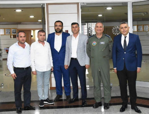 7. ANA JET ÜS KOMUTANI KIDEMLİ ALBAY KANBUR’DAN, MALATYA TSO’YA ZİYARET