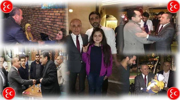 MHP M.Vekili Adayı Ömer Ekiciye Siyaset Üstü Karşılama