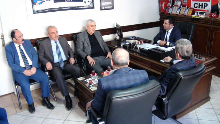 Birlik Vakfı Malatya Şube Başkanı Sadi Ergül  Gökçe’yi Ziyaret Etti.