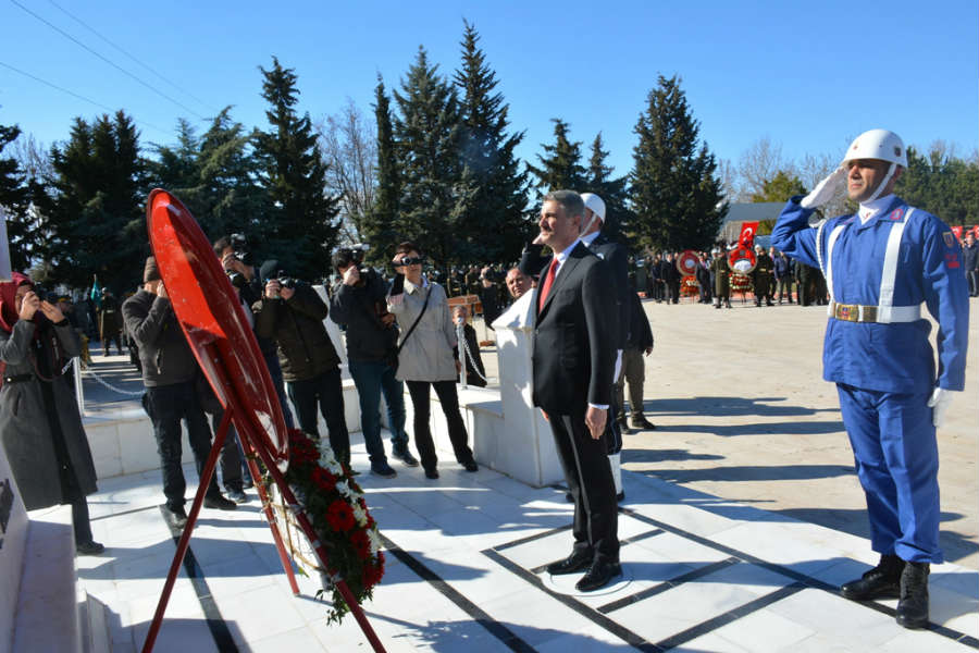 Malatya’da Çanakkale Şehitleri Düzenlenen Törene Anıldı