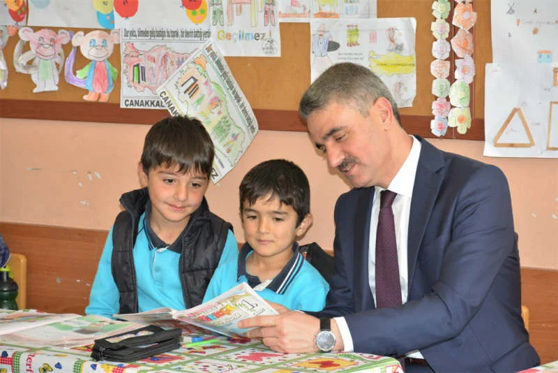 Vali Aydın Baruş Şehit Seracettin Kılınç İmam Hatip Ortaokulunu Ziyaret Etti