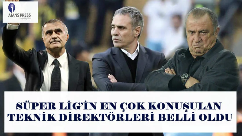 Medya takibinin öncü kurumu Ajans Press,Süper Lig’de görev yapan ve görev yapmış teknik direktörlerin medya karnelerini çıkardı. @AjansPressMT #salı