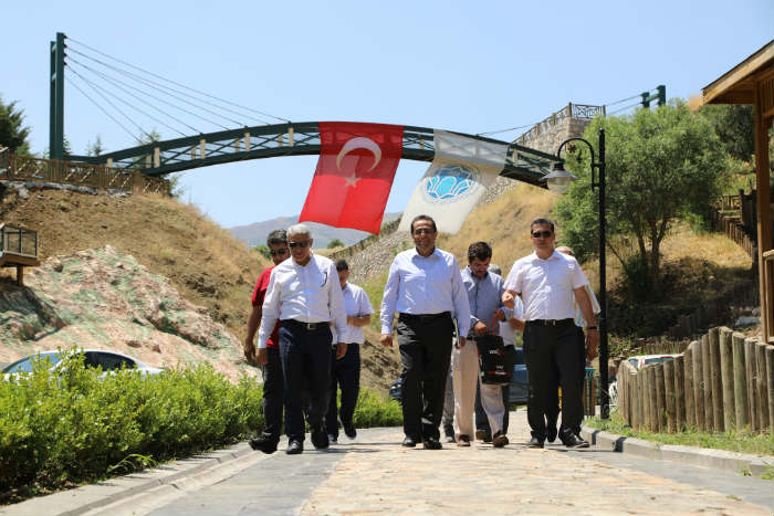 Battalgazi Belediye Başkanı Güder, İspendere İçmeleri’nde İncelemelerde Bulundu @osmanguder44 @battalgazibeltr #malatya #haber #ispendere