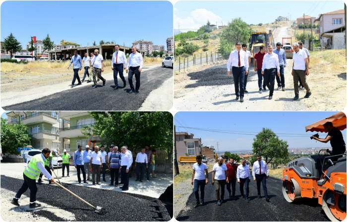 Başkan Çınar, “İlçemizin gelişim ve büyüme sürecini planlı bir hizmet anlayışıyla sürdürmekteyiz