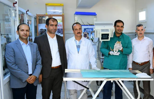 Yeşilyurt Belediyesi Hasta ve Yaralı Hayvanların Tedavilerini Profesyonel Cihazlarla Yapıyor