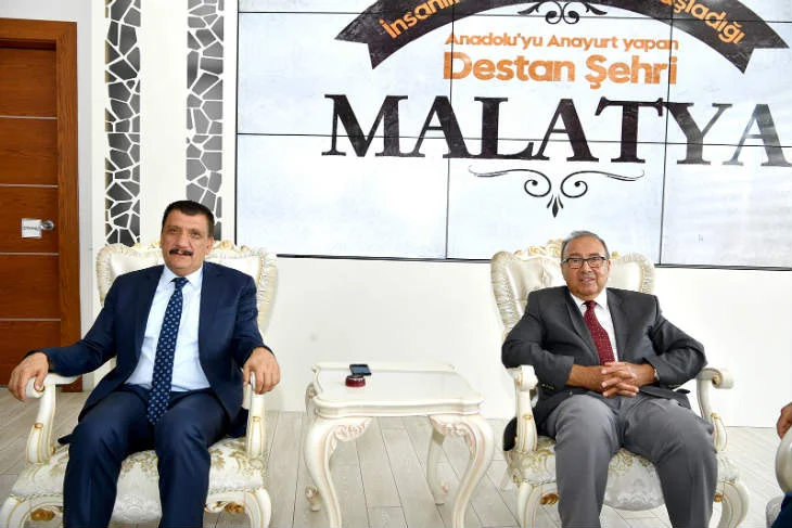 Eski Bakan Metin Emiroğlu’ndan Başkan Gürkan’a ziyaret