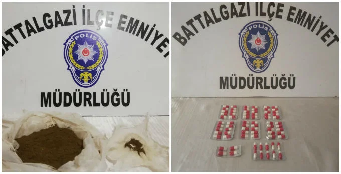 Malatya’da Sentetik kannabinoid (BONZAİ ) maddesi ele geçirildi