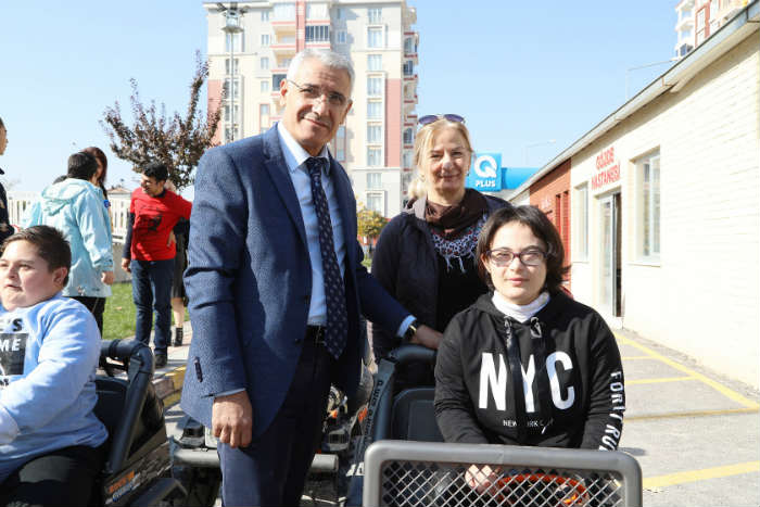 Battalgazi Belediyesine bağlı Trafik Parkı özel misafirlerini ağırladı.