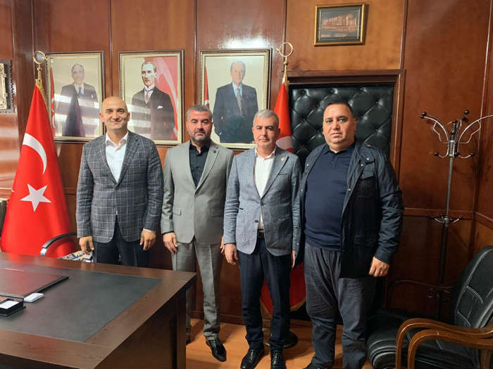 Olcay Kılavuzdan  Başkan Avşar’a Ziyaret