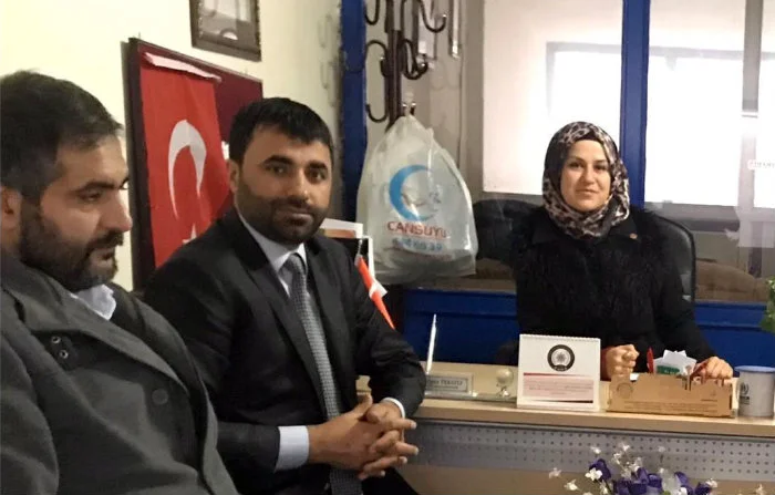 Mhp Battalgazi İlçe Başkanı Mesut Samanlı ve Yönetimi Bayan Muhtarları Ziyaret Ettiler