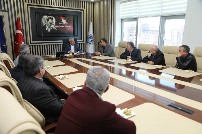 Esnaflardan Başkan Güder’e Teşekkür