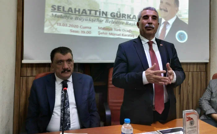 Malatya Büyükşehir Belediye Başkanı Selahattin Gürkan Türk Ocağında