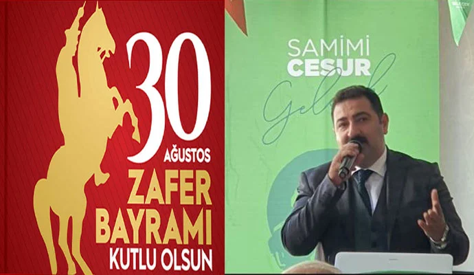 Gelecek Partisi Yeşilyurt İlçe Başkanı Sıtkı Zafer Doğan’ın 30 Ağustos Zafer Bayramı Mesajı