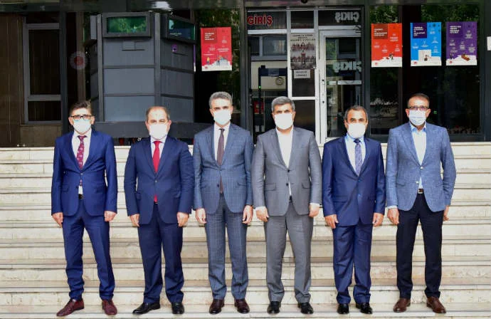 Vali Baruş, Adli Yargıyı Ziyaret Etti