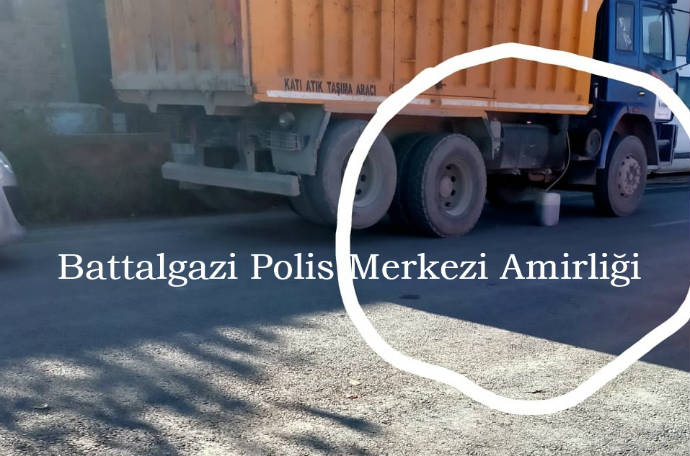 Malatya’da Kamyondan 40 Litre Mazot Çalan Şahıs Yakalandı