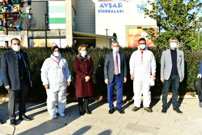 Yeşilyurt’ta ‘Önleminizi Alın Sağlıklı Kalın’ temalı kampanya başlatıldı