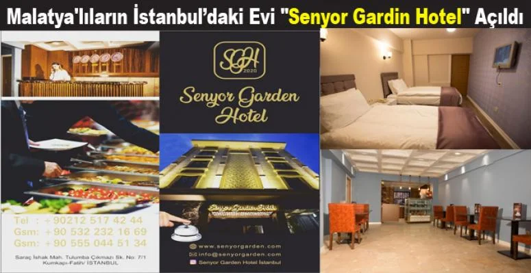 İş İnsanı Erol Ağca “Senyor Gardin Hotel” İle Turizme Atıldı