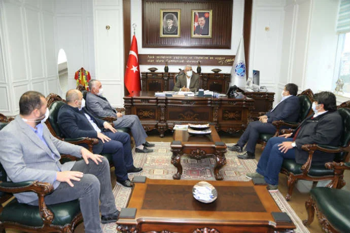 Zeynel Abidin Türbesi Kültür Vakfın’dan Başkan Güder’e Ziyaret