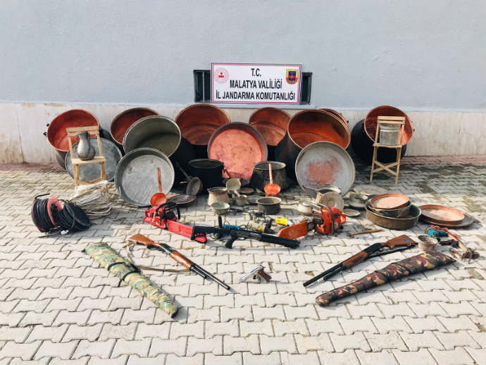 Darende İlçe J K.lığınca, Palanga Mahallesinde 08.01.2021 günü  icra edilen Yol Kontrol Uygulamasında