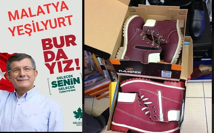Malatya Gelecek Partisi Yeşilyurt ilçe teşkilatı çocuklar üşümesin projesi kapsamında mont ve bot dağıtımına devam etti