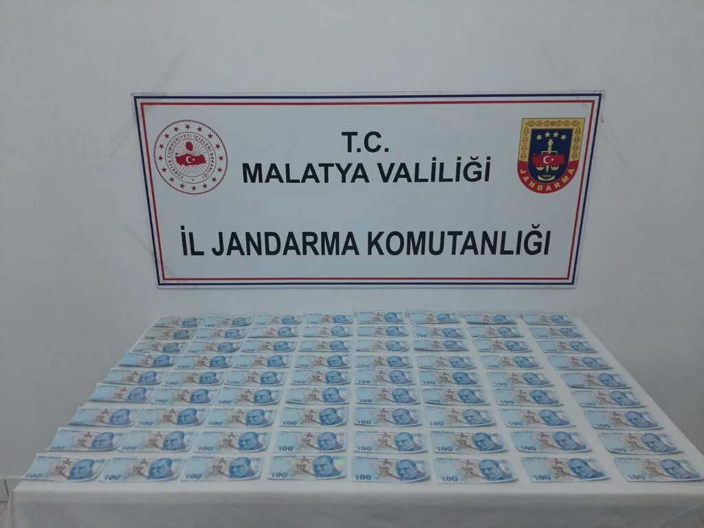 Malatya’da Sahte Para Ele Geçirildi.
