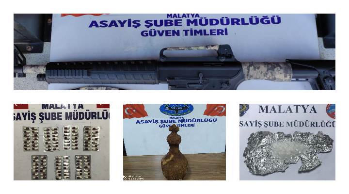 Malatya Asayiş Bülteni Asayiş Şube Müdürlüğünce yapılan çalışmalar 02 Haziran 2021