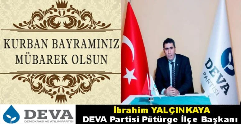 Başkan Yalçınkaya’nın Kurban Bayramı Mesajı