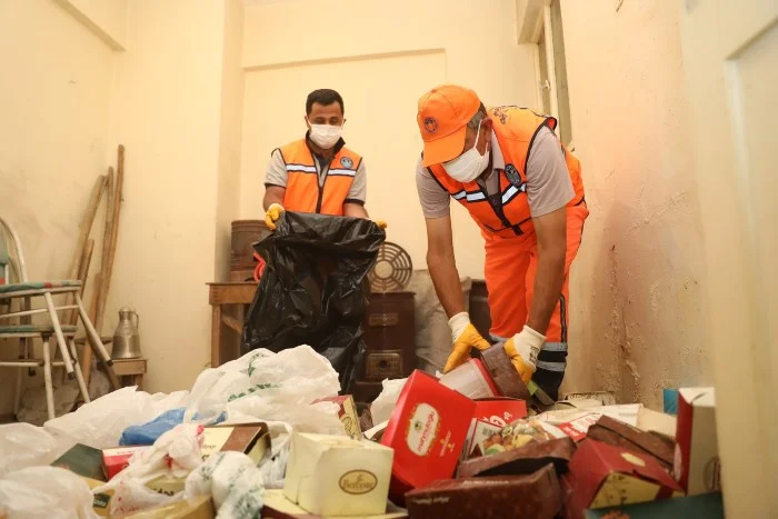 74 yaşındaki kadının yardımına Battalgazi Belediyesi ekipleri yetişti