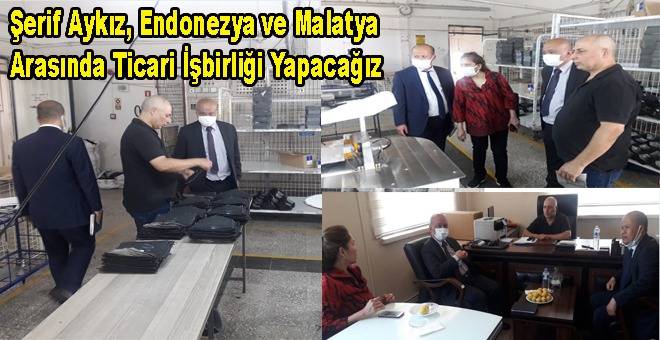 Endonezya’nın Ankara Büyükelçiliği Heyeti Türkiye ve  Endonezya  arasında ticari işbirliğini arttırmak için Malatya’ya geldi.