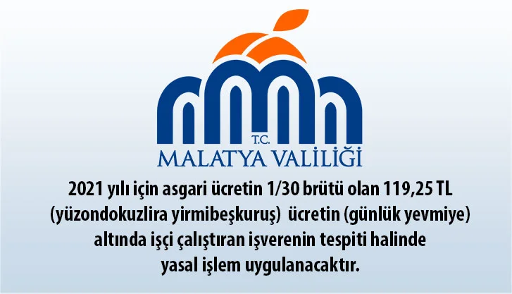 Kayısı Hasat döneminde ilimize gelen “Mevsimlik Tarım İşçilerinin” gündelik ücretleri 119,25 TL ‘nin altında işçi çalıştıranlar