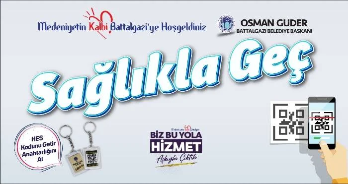 Battalgazi Belediyesi ,HES kodlu anahtarlıkların dağıtımına başladı.
