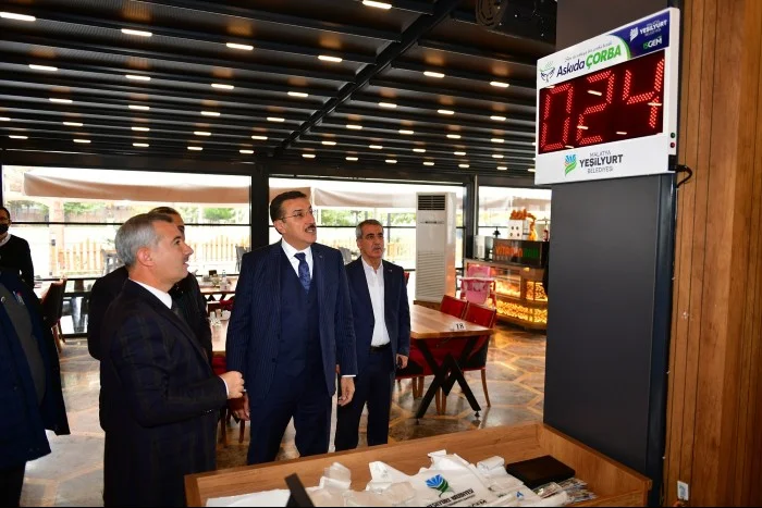 “Askıda Çorba Projemiz Hâyırlı Olsun”