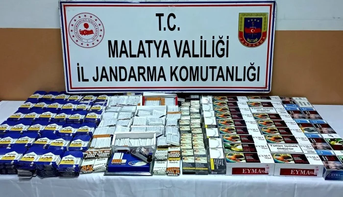 Tütün Kaçakcıları Jandarmadan Kaçamadı