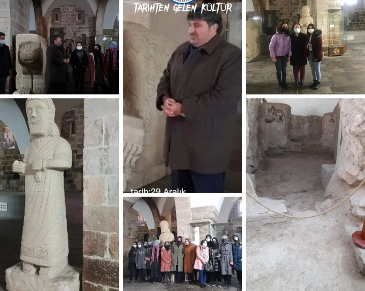 Tarihin Mührü Arslantepe Projesinde Arkeolog Cem Kaya Rehberliğinde Bir Etkinlik Düzenlendi