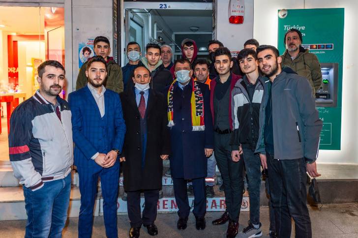 Başkan Gürkan’dan 1966 Malatyaspor Taraftarlar Derneğine Ziyaret