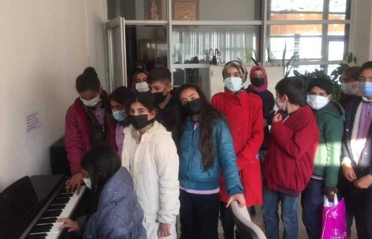 Topsöğüt Ortaokulu Öğrencileri MABESAM’ı Gezdi