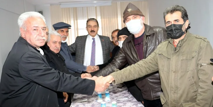 Keskin, kavga eden aileleri barış yemeğinde buluşturdu