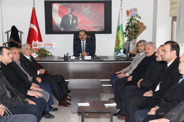 Malatya Esnaf ve Sanatkarlar Odaları Birliği (MESOB) Başkanı Şevket Keskin’den oda başkanlarına “hayırlı olsun” ziyareti